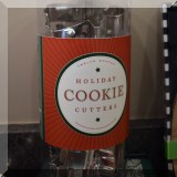 K42. Set of Williams Sonoma holiday cookie cutters. - $$12/set